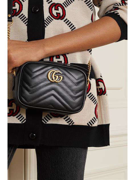 gucci marmont mini vs small bag|Gucci Marmont mini bag wallet.